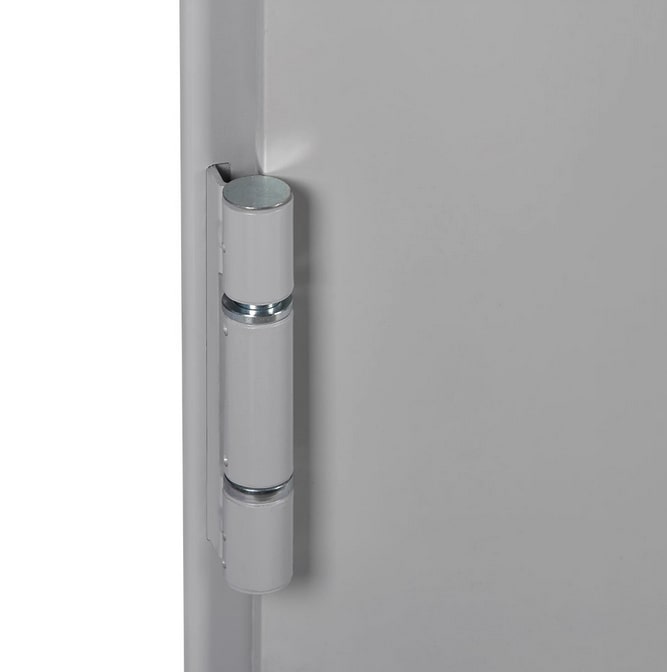 BLOC PORTE MÉTALLIQUE BÂTI D'ANGLE EXTÉRIEUR 1V NON FEU 1200 x 2050 RAL 3000 gallery image